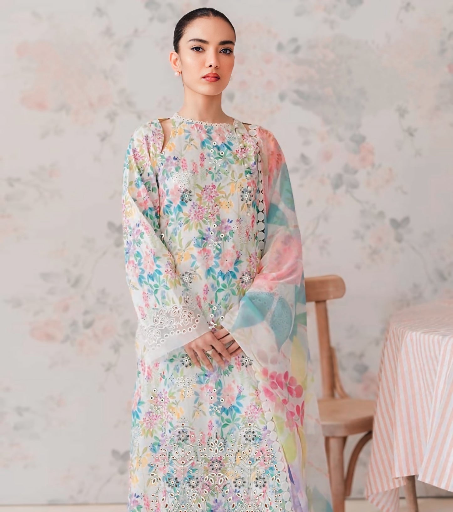 Rang-e-Fatima – Pearl Glow with Graceful Embellishments”