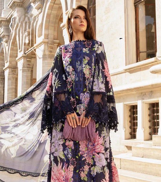 Rang-e-Fatima – Midnight Elegance with Refined Embroidery”